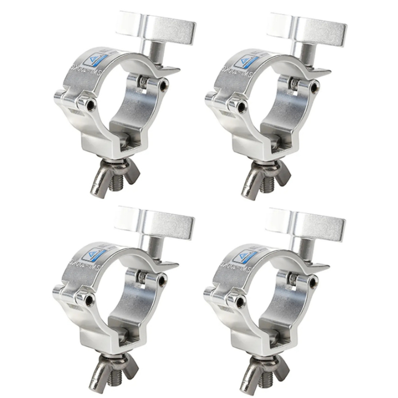 4 ABRAZADERAS TIPO G-CLAMP DE ALUMINIO HD TRUSS 4 ES-512IN - 2