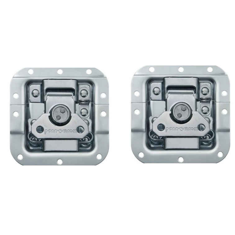 2 CIERRES EMBUTIDOS PENN ELCOM L907-928PBZ - 1