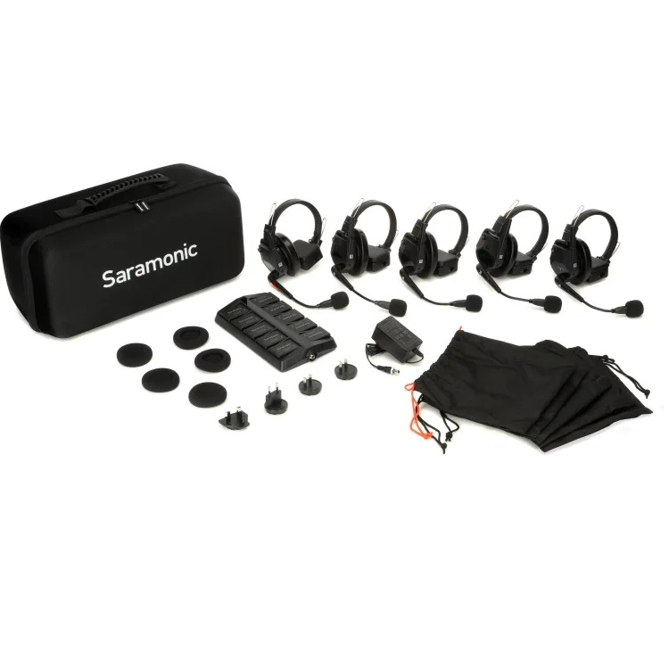 SISTEMA DE INTERCOMUNICACION INALAMBRICO SARAMONIC WITALK 9SE-5S - 2