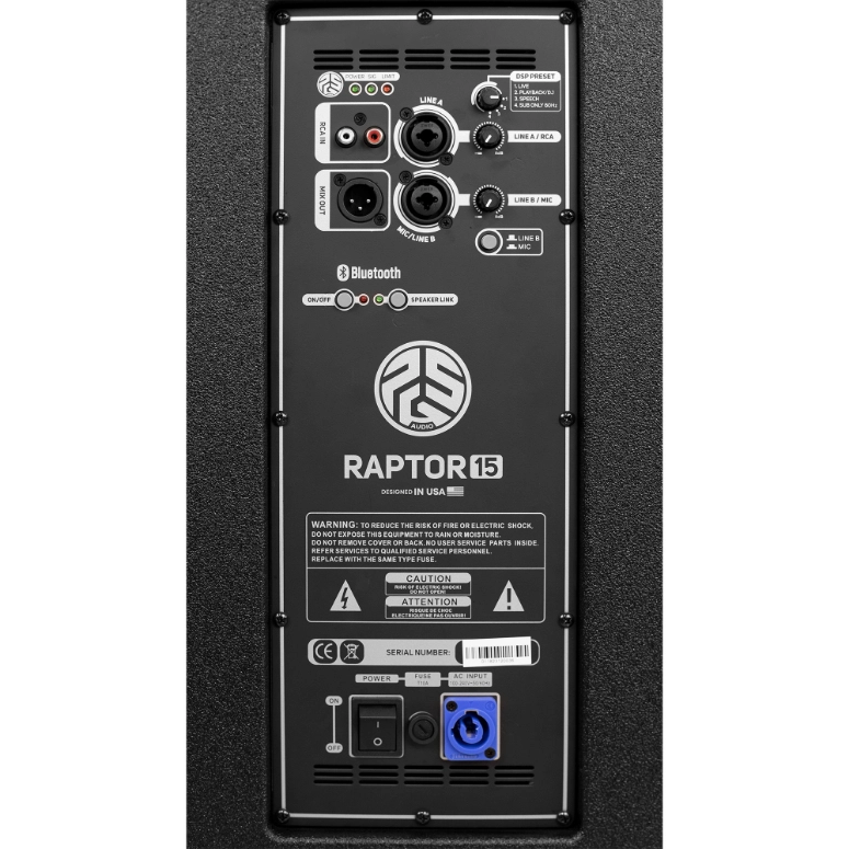 PARLANTES SISTEMA COLUMNA PSG RAPTOR 15 - 4