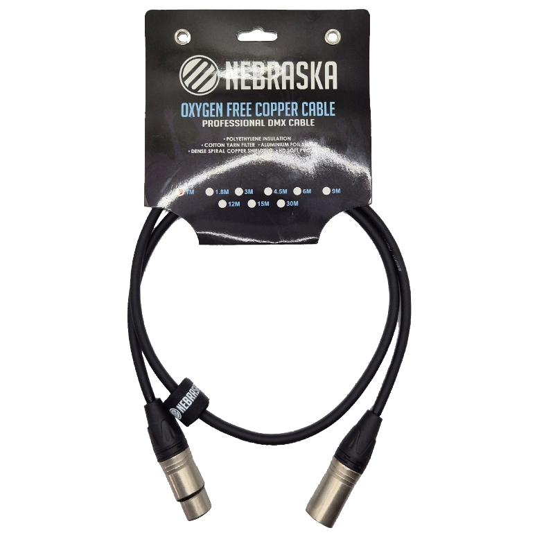 CABLE DE 1 METRO NEBRASKA DMX-MF1 - 1