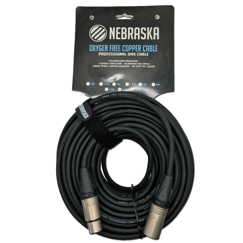 CABLE DE 30 METROS NEBRASKA DMX-MF30 - 1