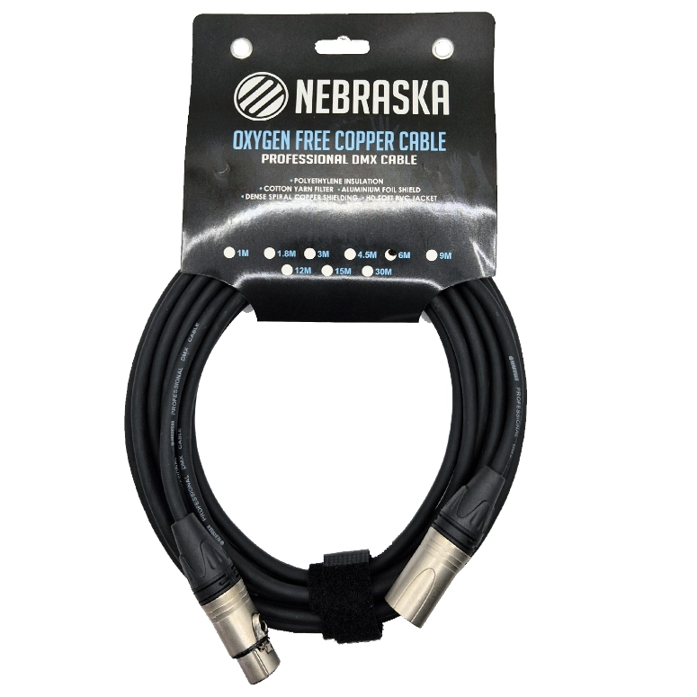 CABLE DE 6 METROS NEBRASKA DMX-MF6 - 1
