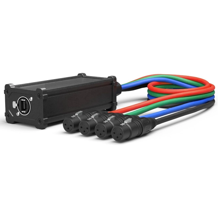 CABLE DISTRIBUIDOR RJ45 A XLR NEBRASKA RJ45-XLR NE8F-S4F - 1