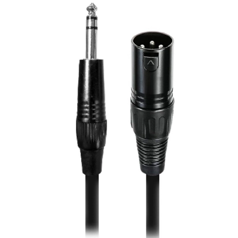 CABLE PLUG STEREO A XLR MACHO DE 3 MT NEBRASKA XMJ-S3 - 2