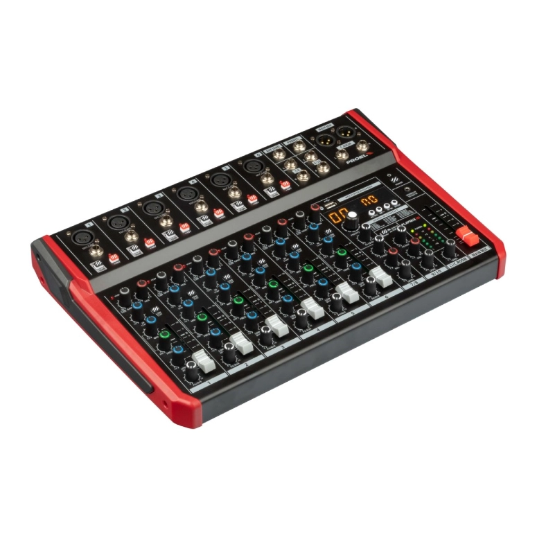 MEZCLADORA COMPACTA PROFESIONAL PROEL PLAYMIX 10 - 2