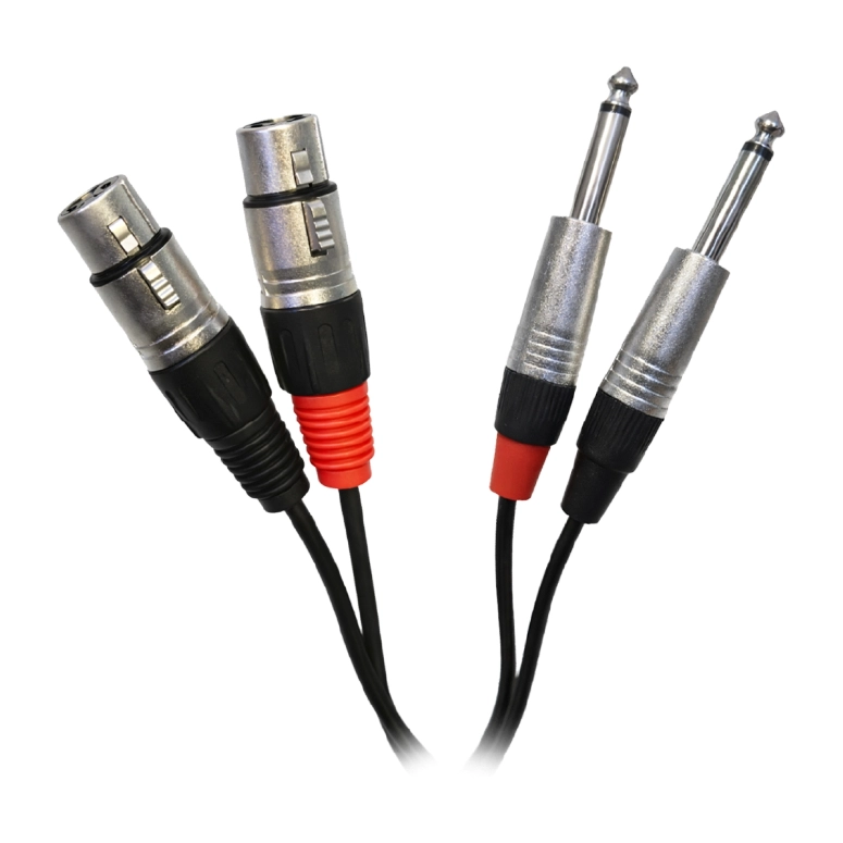 CABLE DE 2 TS A 2 XLR MACHO NEBRASKA DXJ 1.8 - 2