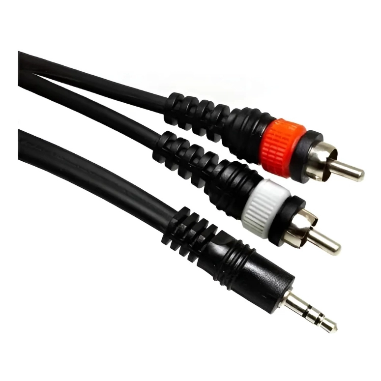 CABLE MINIPLUG A RCA NEBRASKA RS 018 - 2