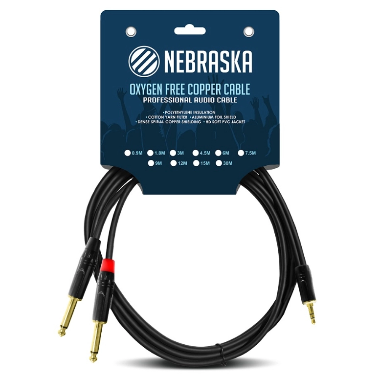 CABLE MINIPLUG A PLUG NEBRASKA JJ-018 - 1