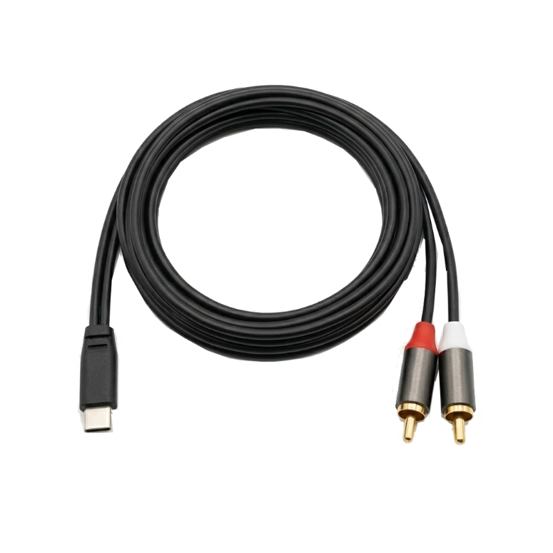 CABLE USB-C A 2 RCA NEBRASKA TCD-RC - 1