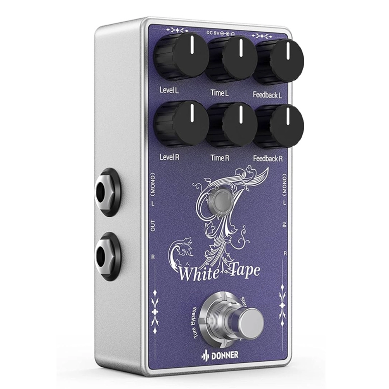 PEDAL DELAY EFECTO ECHO ANALOGICO DONNER WHITE TAPE - 1