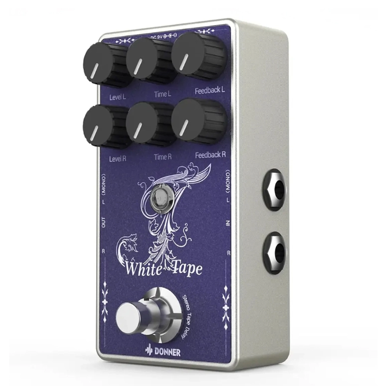 PEDAL DELAY EFECTO ECHO ANALOGICO DONNER WHITE TAPE - 2