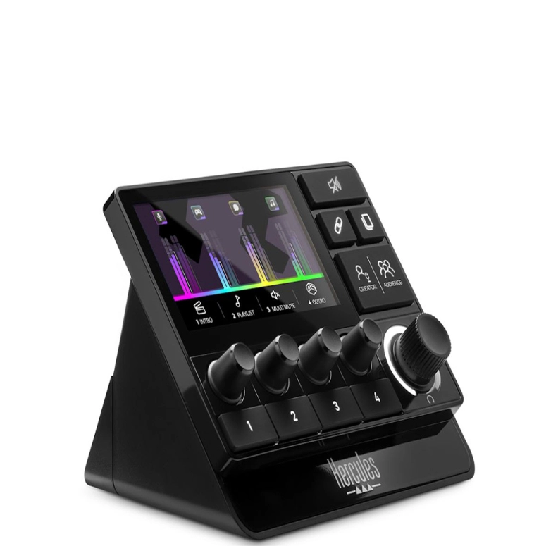 MEZCLADOR DE AUDIO USB PARA PC HERCULES DJ STREAM 200 - 2