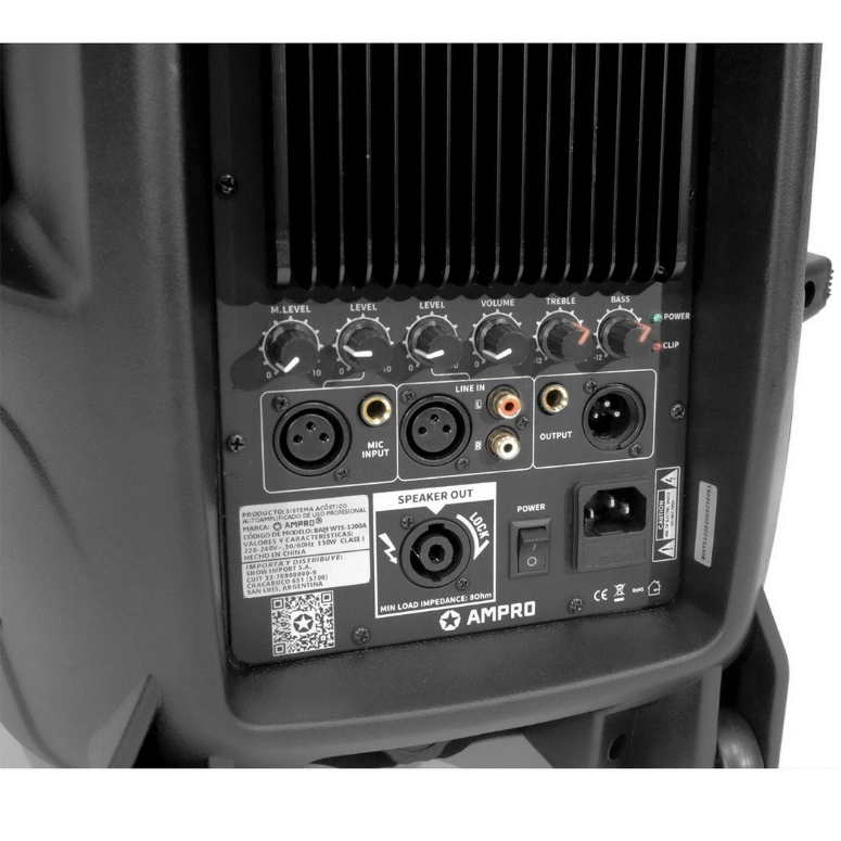PARLANTE ACTIVO TECSHOW BAM-WTS1200A - 3