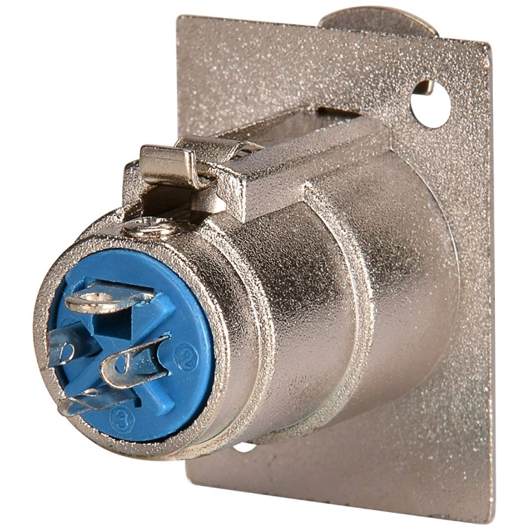 CONECTOR XLR HEMBRA DE CHASIS NEBRASKA DAP - 035 - 2