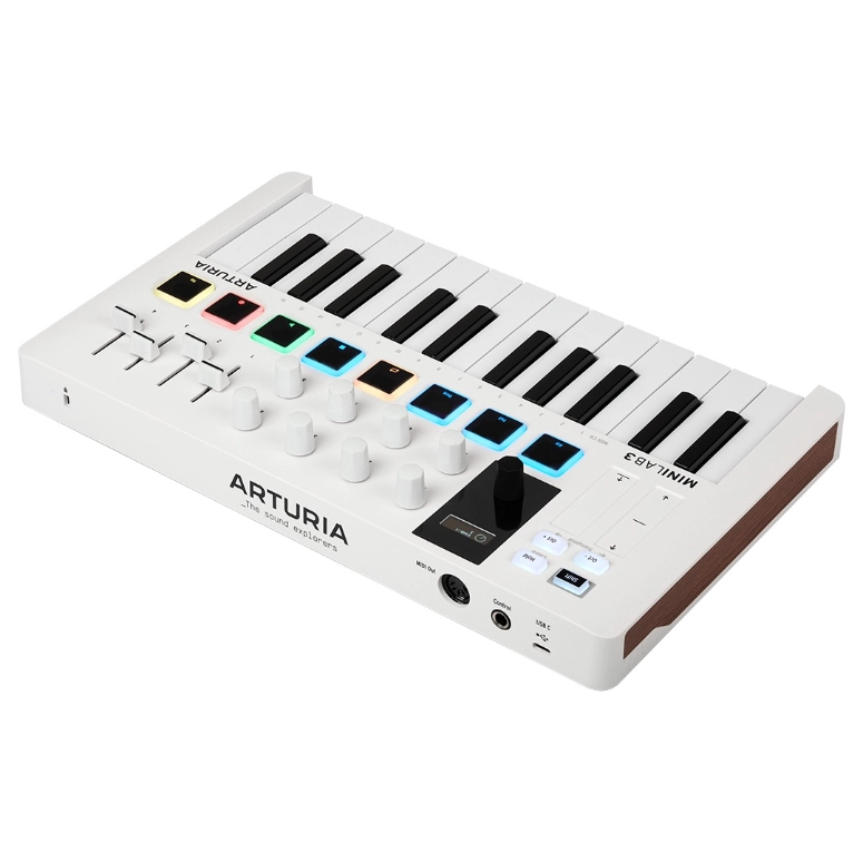 CONTROLADOR MIDI ARTURIA MINILAB 3 WH - 2