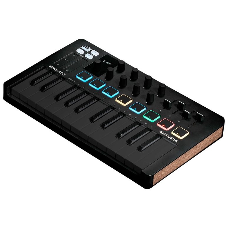 CONTROLADOR MIDI ARTURIA MINILAB 3 DEEP BLACK - 2