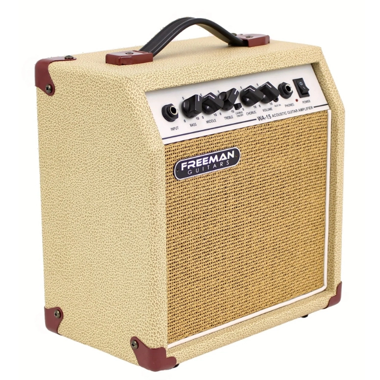 AMPLIFICADOR DE GUITARRA ELECTROACUSTICA FREEMAN WA-15 - 2