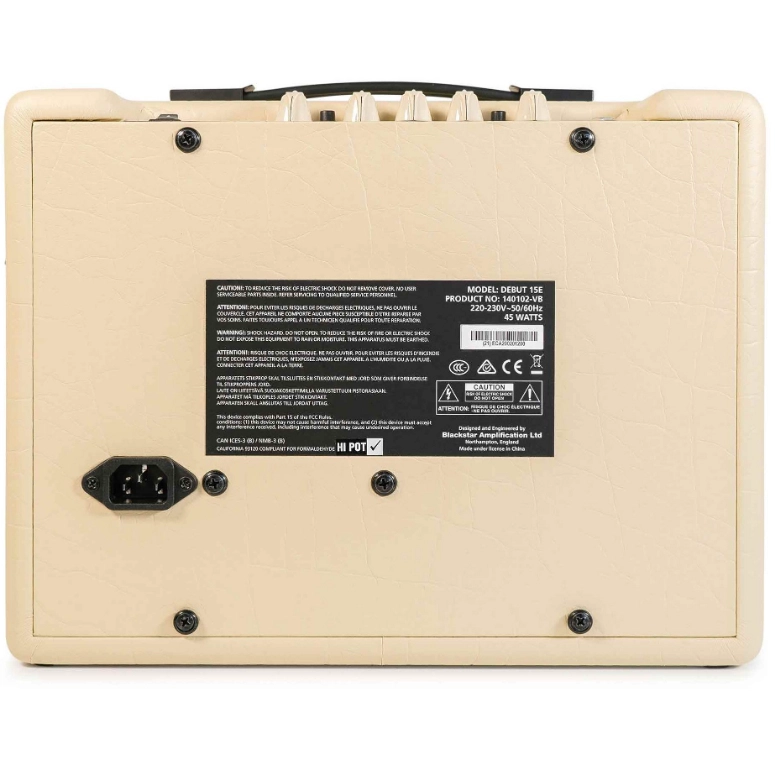 AMPLIFICADOR PARA GUITARRA ELE CTRICA BLACKSTAR DEBUT 15E – 15 WATTS - 3
