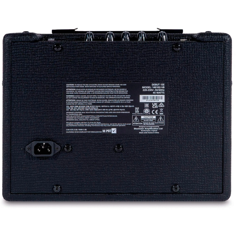 AMPLIFICADO DE GUITARRA BLACKSTAR DEBUT 15E BK - 3