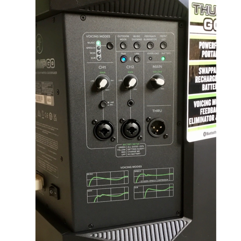 PARLANTE PORTATIL MACKIE THUMP GO - 4