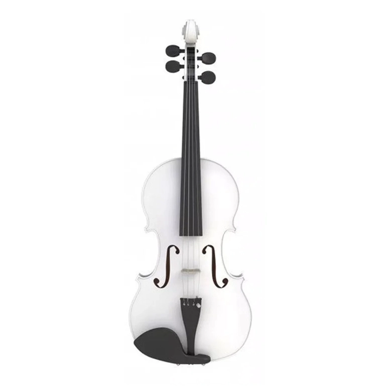 VIOLIN 4/4 BLANCO CON ESTUCHE STRADELLA MV1411 44WH - 1