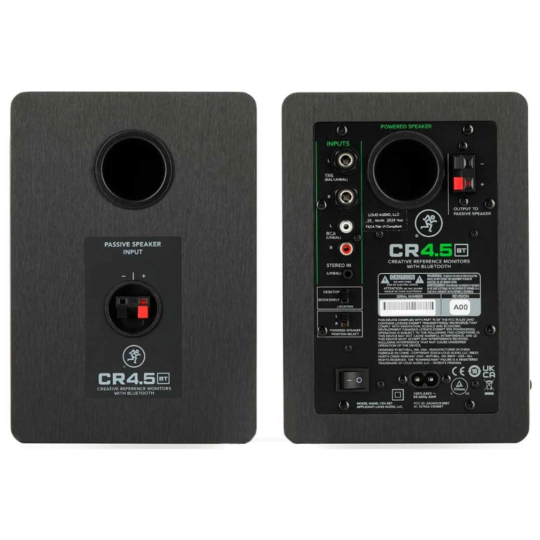 PARLANTES MONITORES HOME STUDIO MACKIE CR4.5 BT - 3