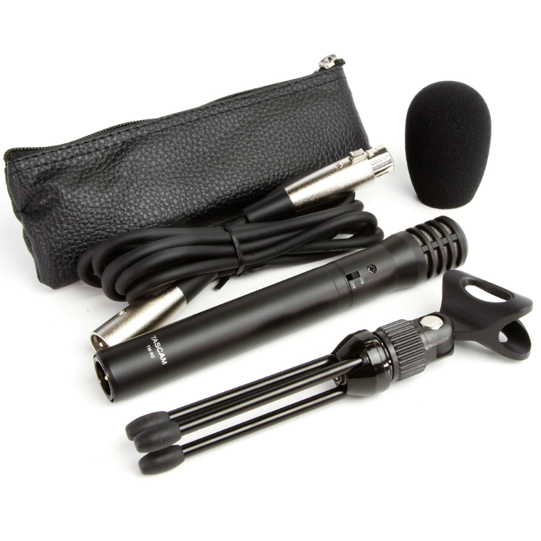 MICROFONO DE CONDENSADOR PARA GRABACION TASCAM TM-60 - 4