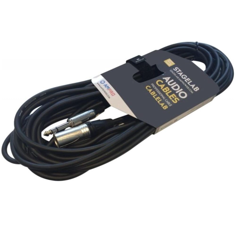 CABLE XLR A PLUG STAGE LAB CLM-XMST15 - 1