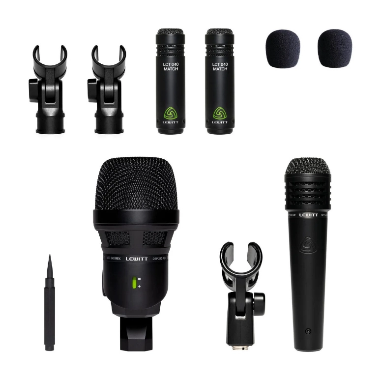 KIT DE MICROFONOS PARA BATERIA LEWITT BEATKIT - 2