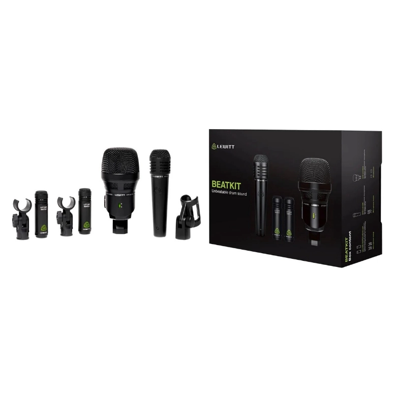 KIT DE MICROFONOS PARA BATERIA LEWITT BEATKIT - 3