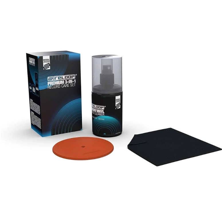 KIT DE LIMPIEZA PARA VINILOS RELOOP 3 EN 1 PREMIUM - 2