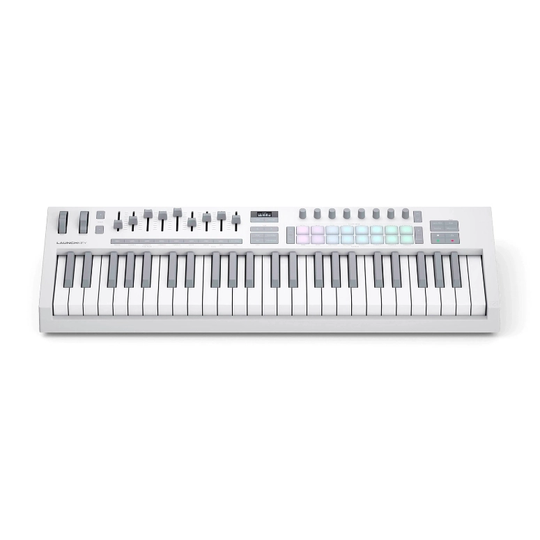 CONTROLADOR MIDI NOVATION LAUNCHKEY 49 MK4 WH - 2