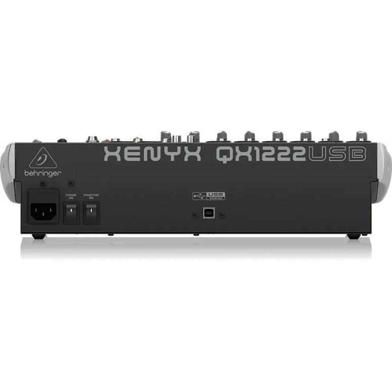 CONSOLA MEZCLADOR ANALOGO CON USB DE 16 CANALES BEHRINGER QX1222 USB - 5
