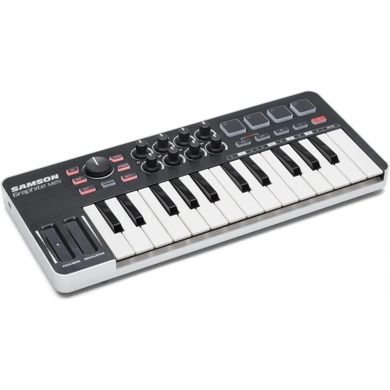 CONTROLADOR MIDI SAMSON GRAPHITE M25 - 2