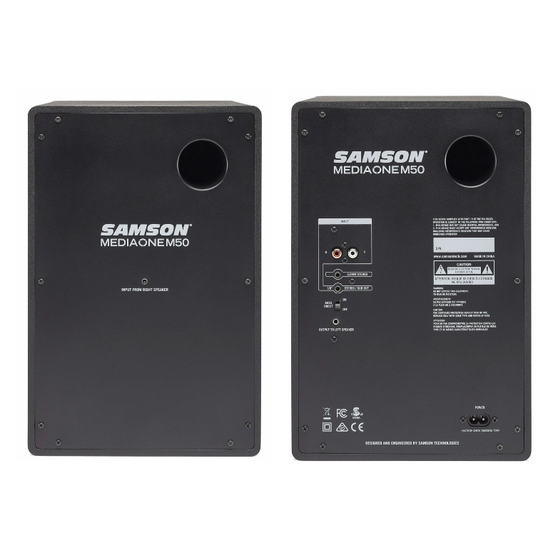PARLANTES MONITRES HOME STUDIO SAMSON MEDIAONE M50 - 2