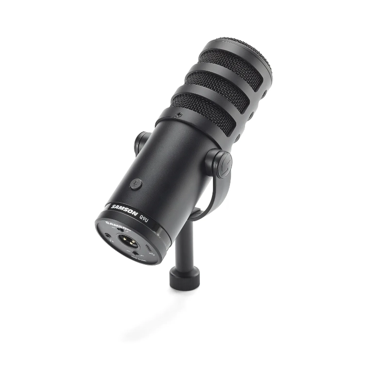 MICROFONO PODCAST XLR Y USB SAMSON Q9U - 2