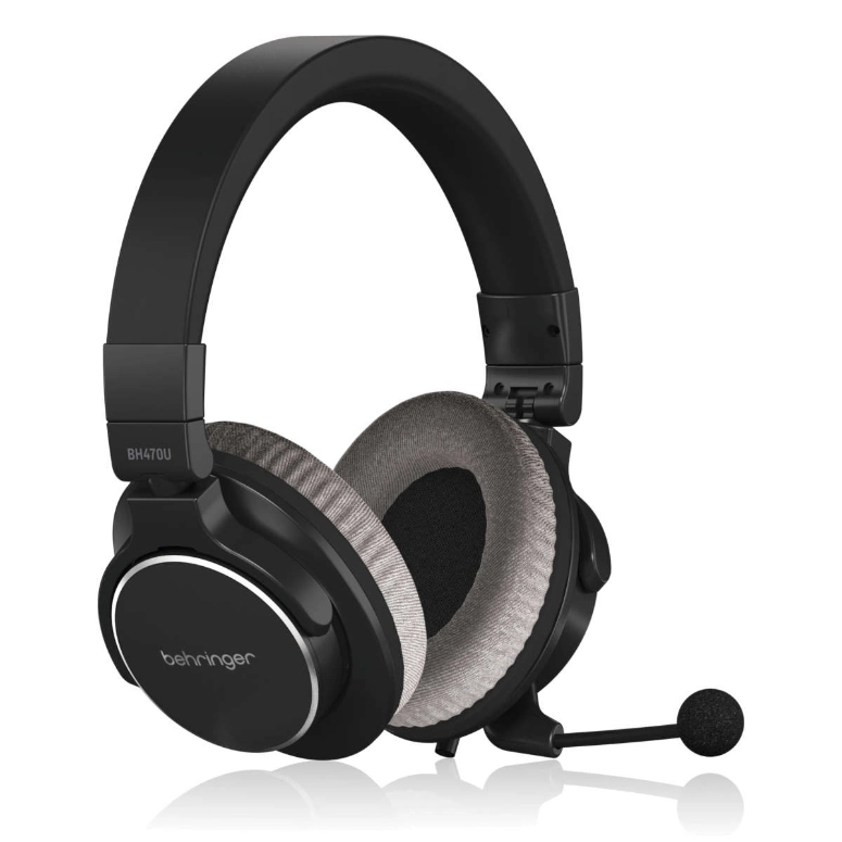 AUDIFONOS USB CON MICROFONO BEHRINGER BH-470U - 4