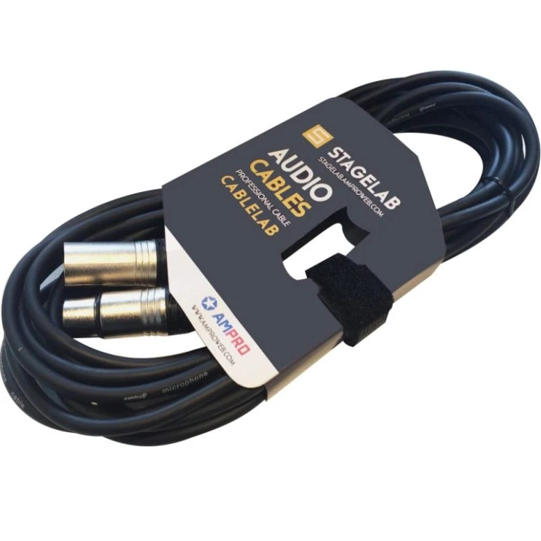 CABLE XLR DE MICROFONO DE 3 MTS  STAGE LAB XMX F3 - 1