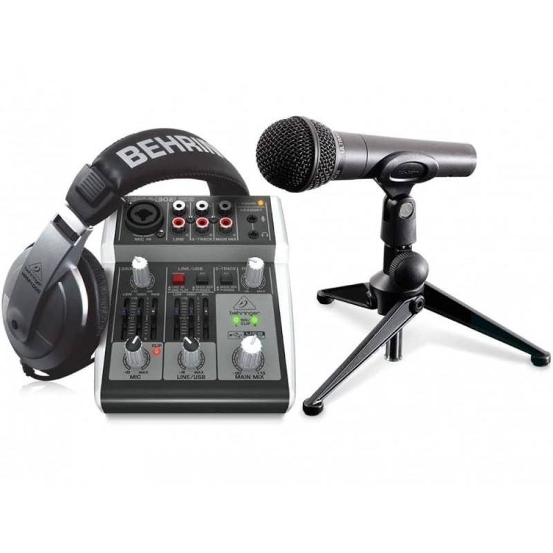 KITS DE GRABACION BEHRINGER PODCASTUDIO 2 USB - 1