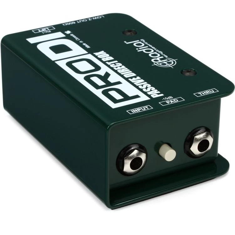 CAJA DIRECTA PASIVA SINGLE RADIAL PRO D1 - 1