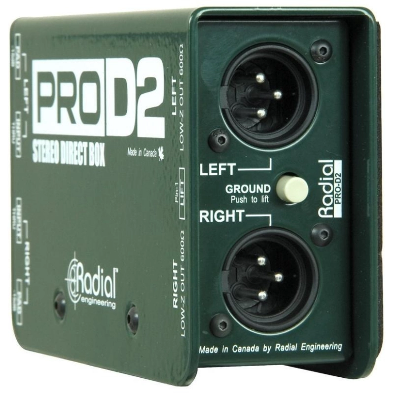 CAJA DIRECTA PASIVA DOBLE RADIAL PRO D2 - 2