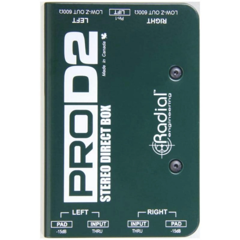 CAJA DIRECTA PASIVA DOBLE RADIAL PRO D2 - 3