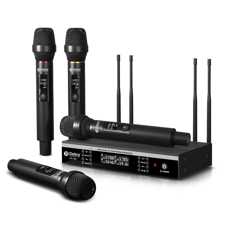 MICROFONOS INALAMBRICOS DEBRA UX-400 - 2