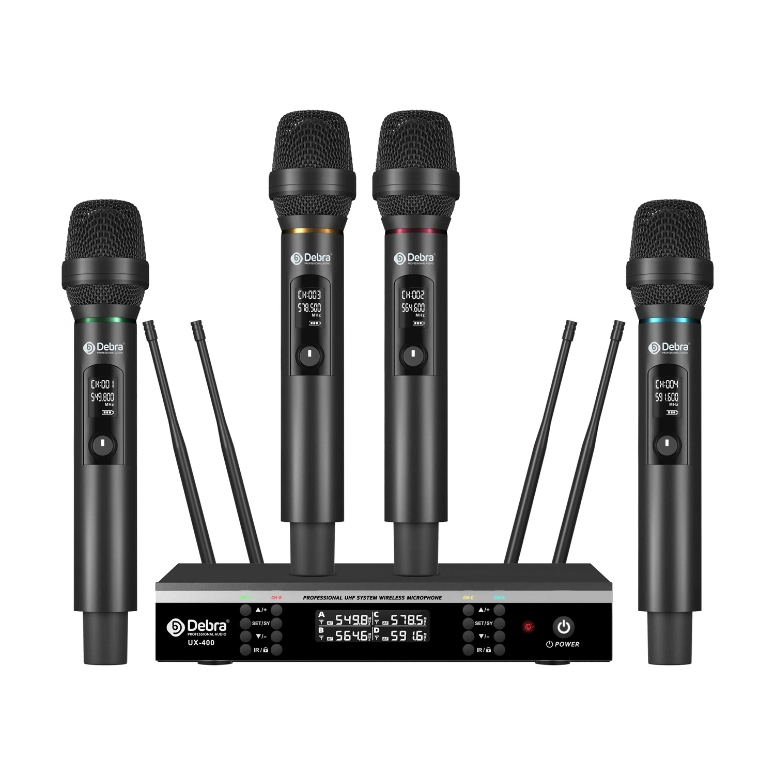 MICROFONOS INALAMBRICOS DEBRA UX-400 - 3