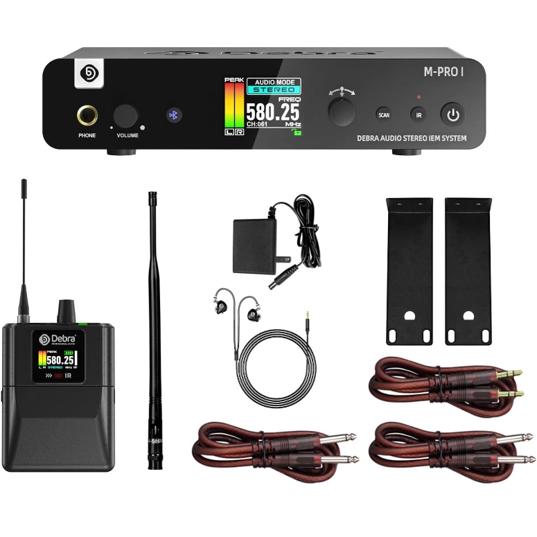 MONITOREO PROFESIONAL INALAMBRICO IN-EAR DEBRA M-PROI - 2