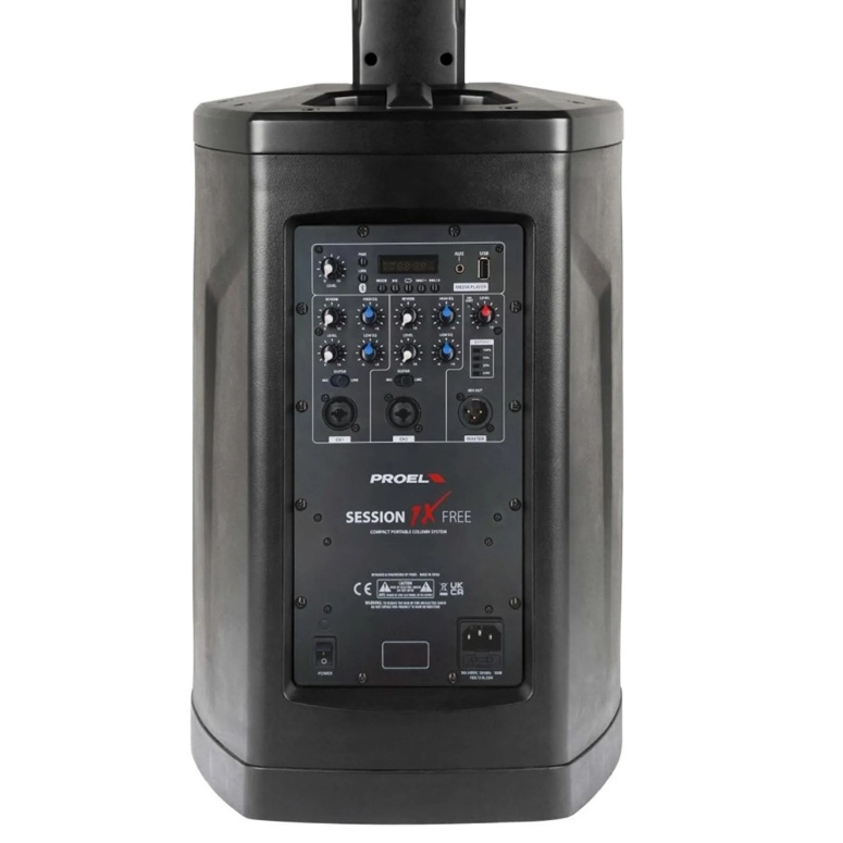SISTEMA COLUMNA PORTATIL PROEL SESSION 1 XFREE - 3