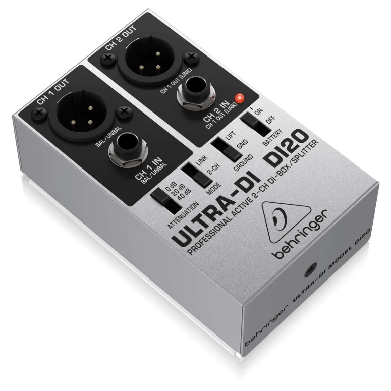 CAJA DIRECTA ACTIVA DOBLE BEHRINGER DI 20 - 1