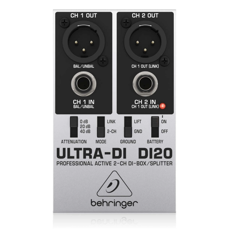 CAJA DIRECTA ACTIVA DOBLE BEHRINGER DI 20 - 2