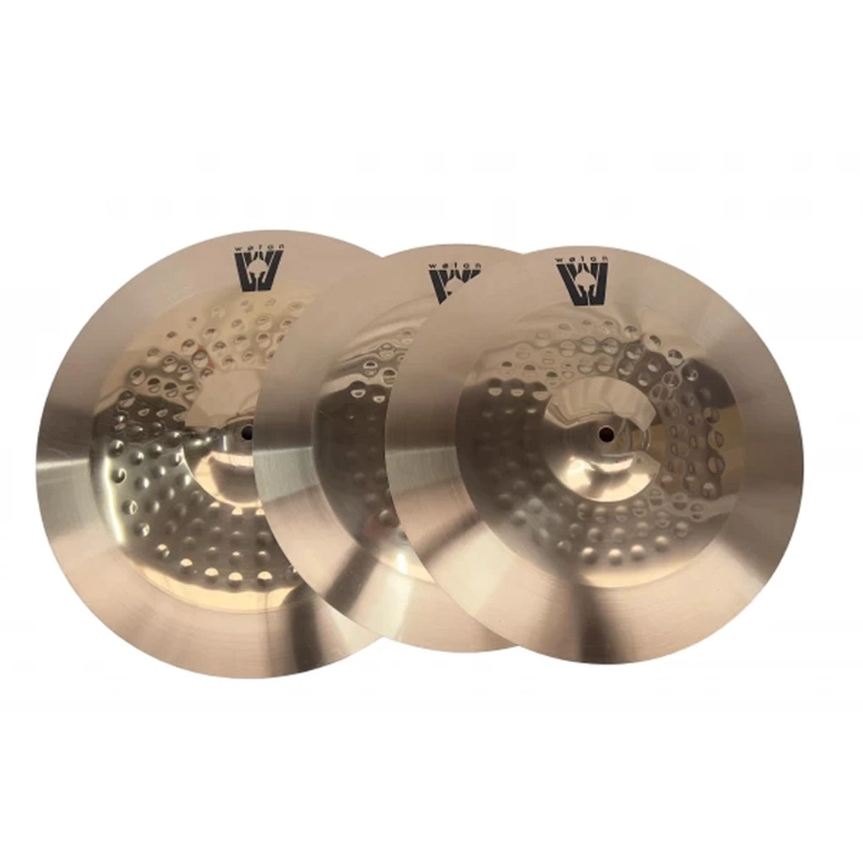 SET PLATOS HIHAT CRASH RIDE CON BOLSO WOTAN W-CYMBAL-SET - 2